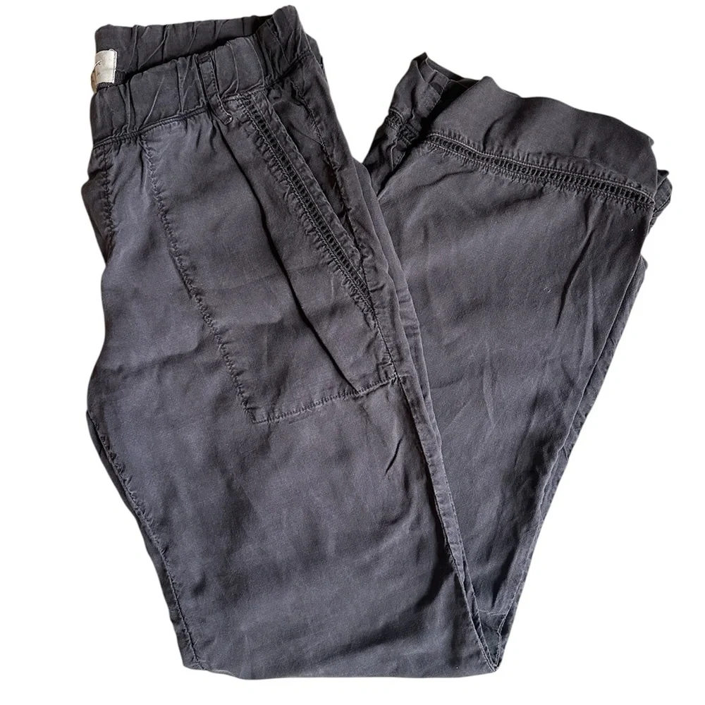 Cloth & Stone Charcoal Wide Leg Pants - Picture 2 of 5